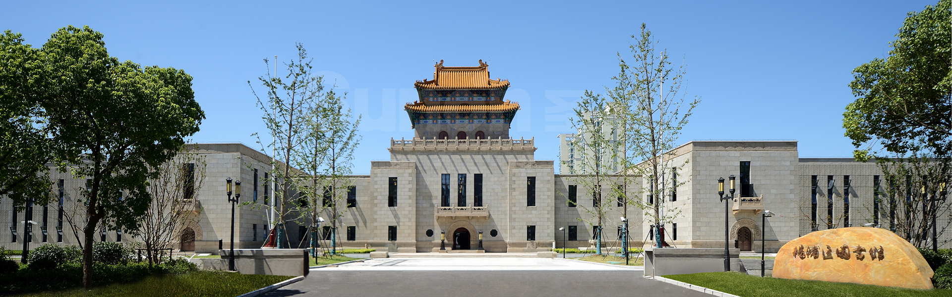 上海楊浦區(qū)圖書館外景圖